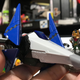 The $74.99 starter set comes with the Arwing and Fox, along with an additional pilot and weapons to snap onto the ship.